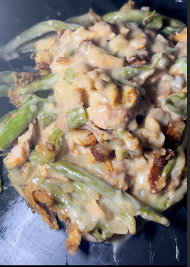 Pork Belly Green Bean Casserole